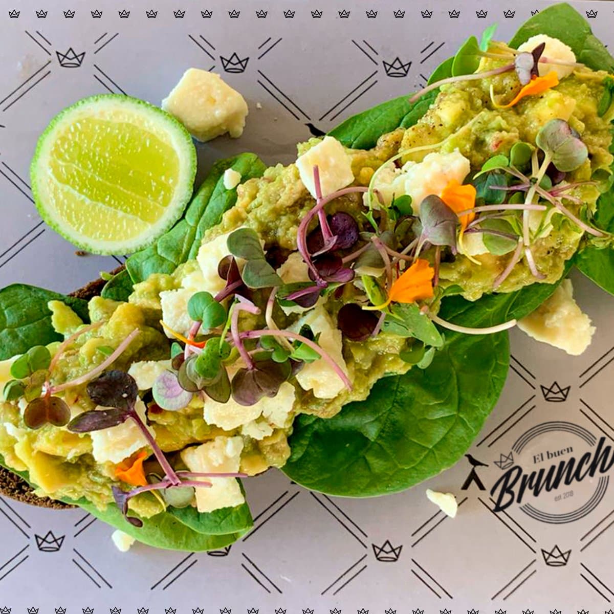 Mesa del antiguo brunch de Palau Alameda
