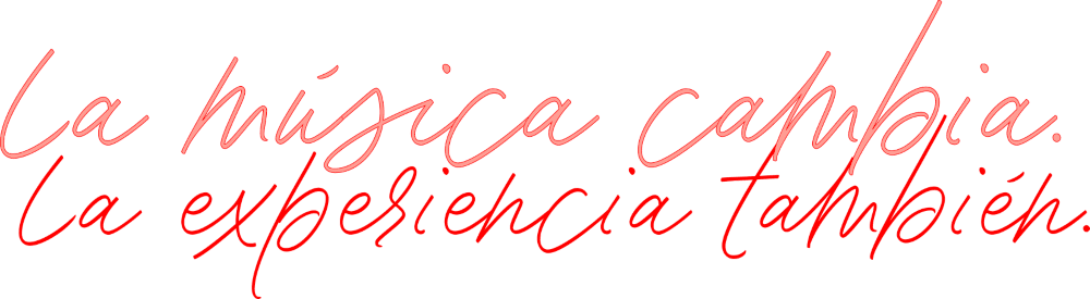 La música cambia, la experiencia también