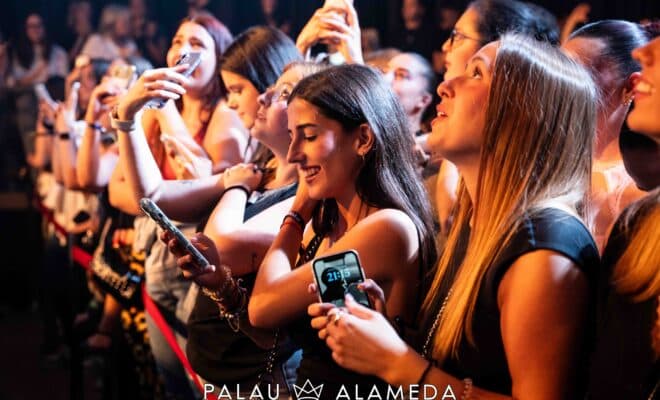 Audience enjoying a concert at La Gran Sala