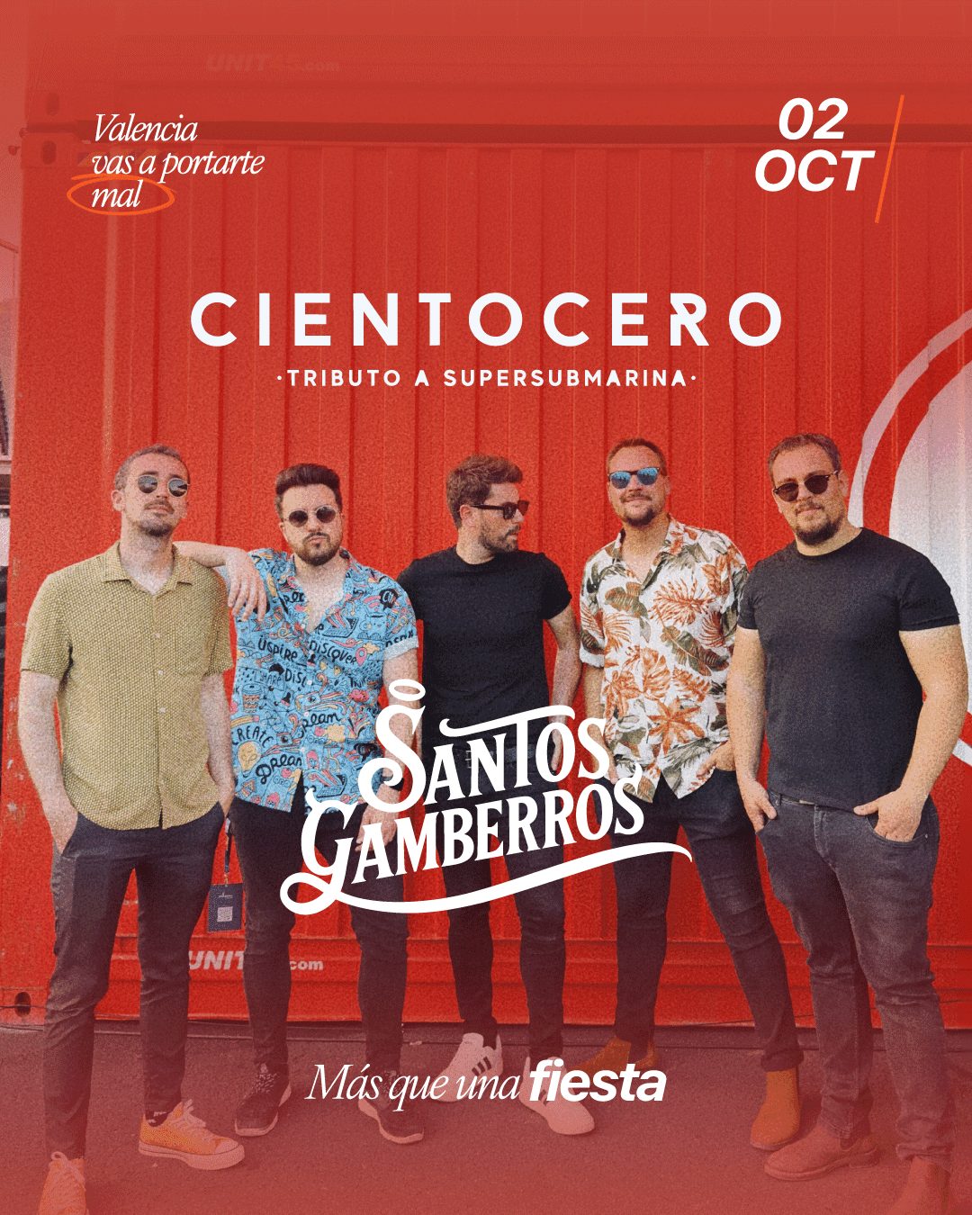 Santos Gamberros. TRIBUTO A SUPERSUBMARINA