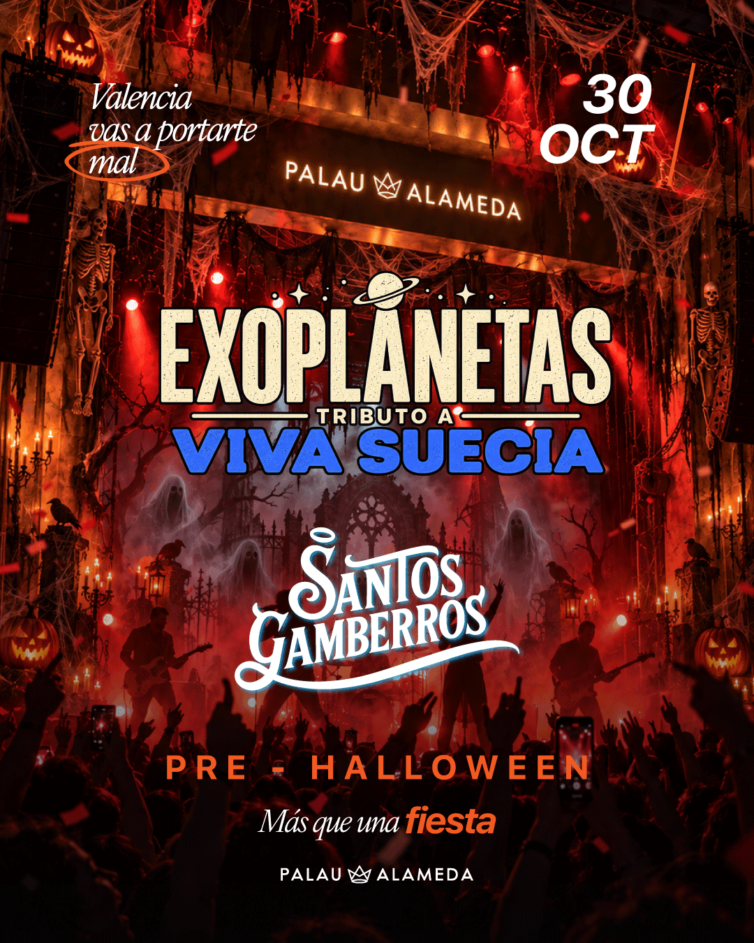 Santos Gamberros. TRIBUTO A VIVA SUECIA
