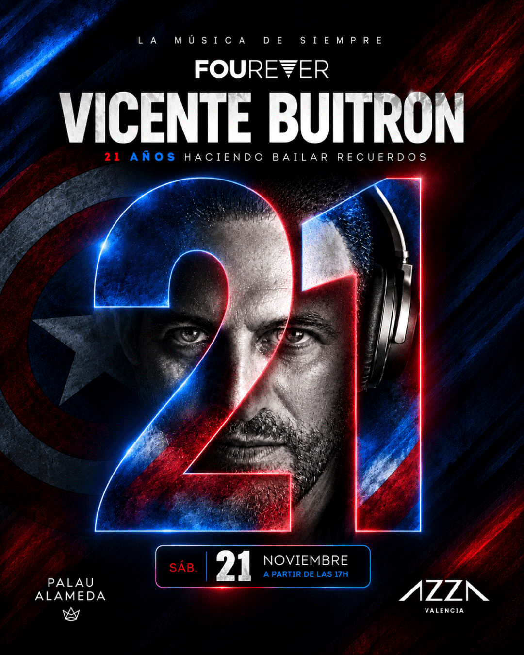Tardeo - Vicente Buitron. Aniversario 21 años de DJ