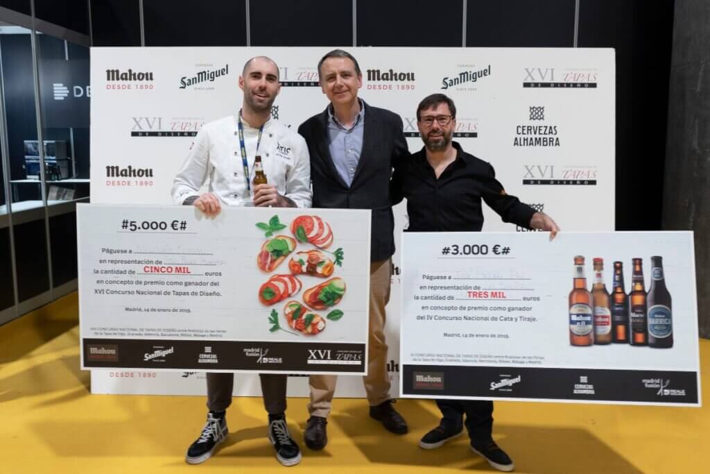 Nicolas Roman Premio XVI Concurso Nacional de Tapas en Madrid Fusion