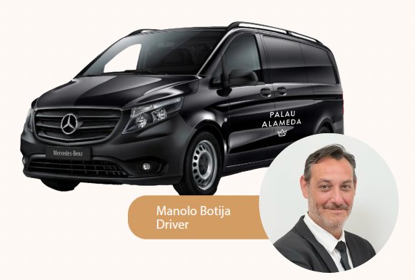 servicio de driver Palau Alameda atic